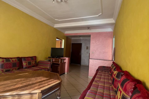 Appartement meublé au 5ᵉ étage avec ascenseur – Résidence Ifrane 1