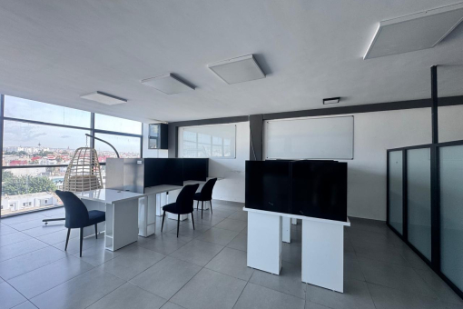 A louer - plateau de bureau de 124m² à Hassan II